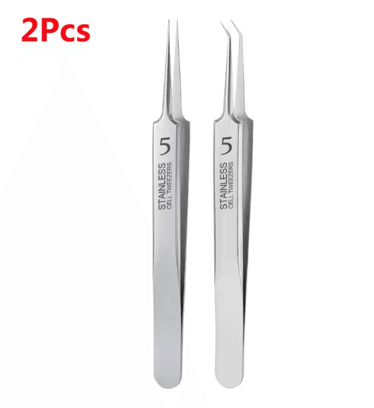 Precision Blackhead Removal Tweezers  Ultra Fine Stainless Steel Pimple Extractor Tool 5