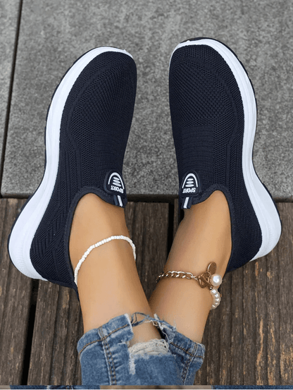 Womens Slip On Breathable Sports Shoes Lightweight Ballet Flats Barefoot Sneakers