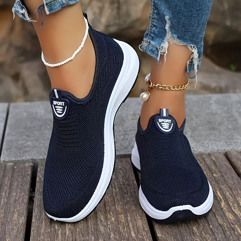 Womens Slip On Breathable Sports Shoes Lightweight Barefoot Ballet Sneakers