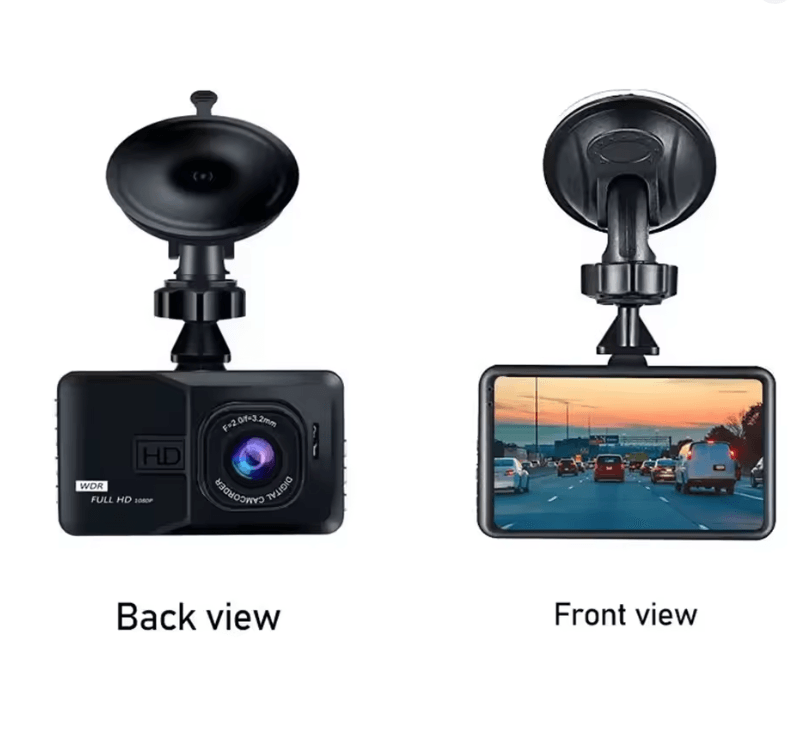 XUSHIDZ 1080P HD Dash Cam With Night Vision And Parking Monitor 1