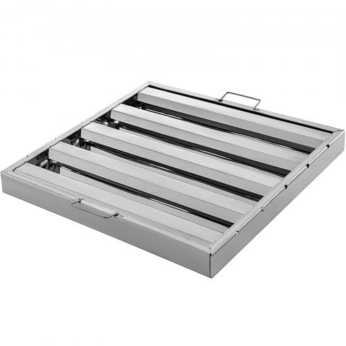 Stainless Steel Range Hood Filter  Pack Of 6 20x20 CommercialGrade Grease Baffle For Kitchen Exhaus 9