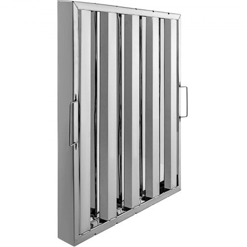 Stainless Steel Range Hood Filter  Pack Of 6 20x20 CommercialGrade Grease Baffle For Kitchen Exhaus 10