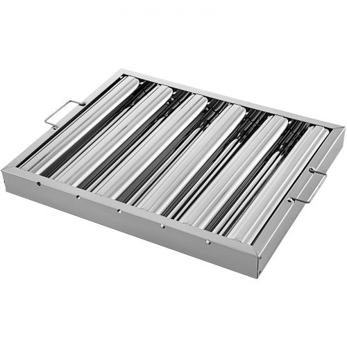 6Pack 20 X 16 Commercial Range Hood Filter 430 Stainless Steel GreaseRated Baffle For Exhaust Hoods 9