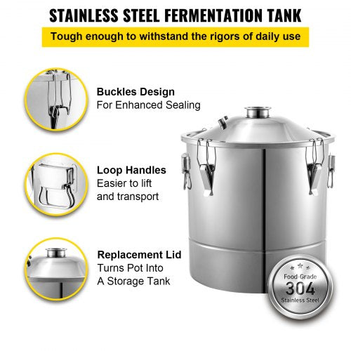 Stainless Steel Alcohol Distiller 30L Home Moonshine Still Kit For Wine Making Whiskey  Beer Boiler 3