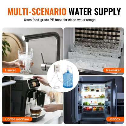 110V Bottled Water Pump System With Single Inlet High Flow Dispenser For Refrigerator Coffee Brewer 3