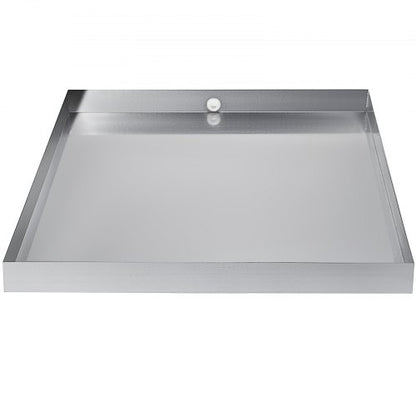 304 Stainless Steel Washing Machine Pan 25 HighEdge Leak Protection Heavy Duty Drip Tray For Washer 10