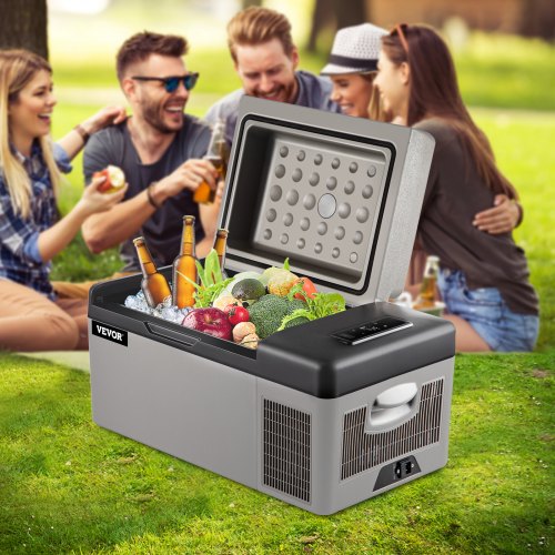 Portable Refrigerator With App Control AC Car Fridge Freezer Electric Compressor Cooler For Travel  2