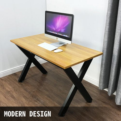 Heavy Duty Steel Table Legs, X Frame Black Metal Legs for Dining Tables, Desks & Industrial Furniture Projects