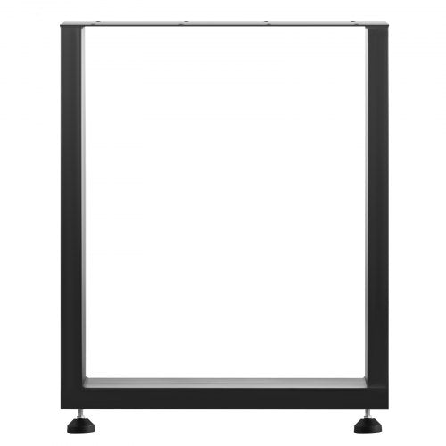 Heavy Duty Steel Table Legs, Black Square Industrial Metal Dining Legs for Desk, Coffee Table, and Furniture DIY