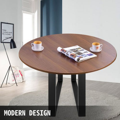 Heavy Duty Steel Table Legs Industrial Country Style Square Metal Dining Table Legs Durable Black P 6