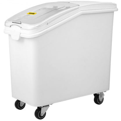 Ingredient Bin With Scoop  Sliding Lid Cup Food Grade Storage Container For Commercial Kitchens Flo 10