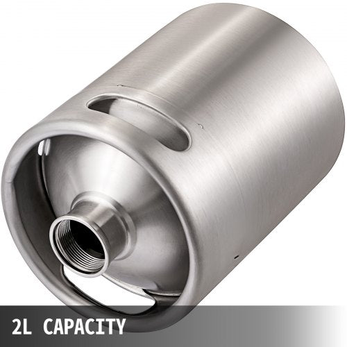 2L Nitro Brew Coffee Maker, Professional Nitro Cold Brew Coffee Maker, Portable Stainless Steel Keg with Easy-Pour