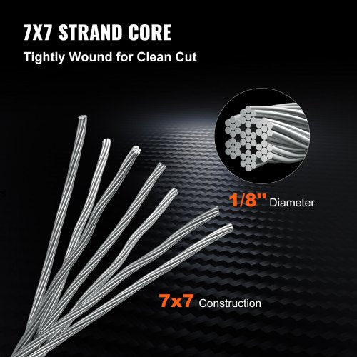 Stainless Steel Cable Railing Marine Grade Braided Wire Rope Aircraft Cable For Porch Fence Deck Ra 4