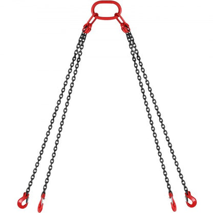 Alloy Steel Chain Sling With Legs Engine Lift Chain Hoist Lifts 3 Ton Heavy Duty Rigging For Constr 8