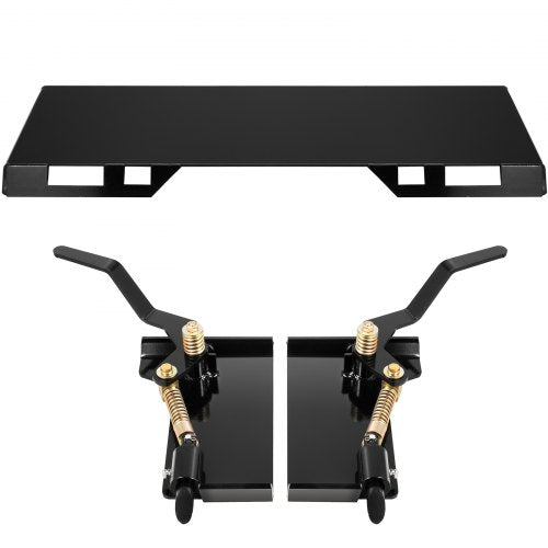 Skid Steer Attachment Quick Attach Plate HeavyDuty Skidsteer Mount Adapter For Buckets Plows Forks 8