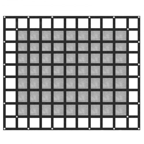 Heavy Duty Cargo Net For Pickup Truck Bed Includes Mesh Cam Buckles SHooks Cross Straps Fits Traile 10