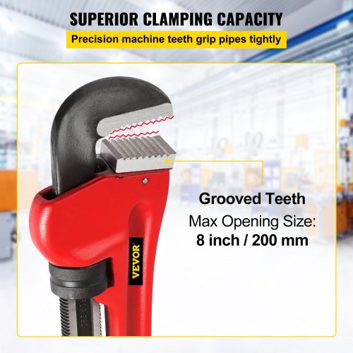 60 Adjustable Plumbers Pipe Wrench Heavy Duty Cast Iron Tool For Sink Faucet  Toilet Bowl Repairs 3