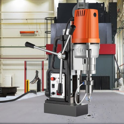MD50 Electric Magnetic Drilling System 2 Boring Diameter 2900 LBS Magnet Force  1550W Motor 6
