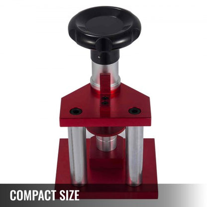 Watch Press Dies, Durable Watch Case Closer Machine, Crystal Bezel Press Tool for Watch Back Capper & Repair