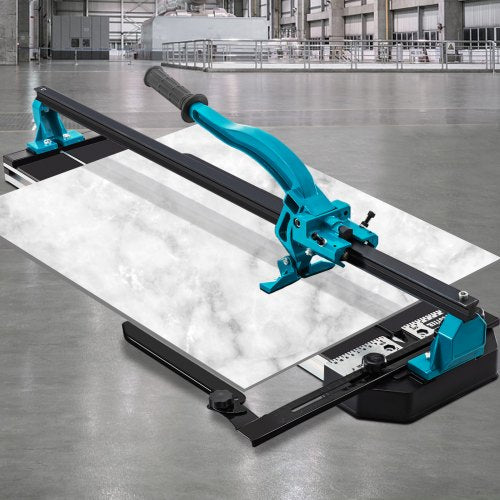 Manual Tile Cutter HeavyDuty Tile Cutter Tools W Single Rail Double Brackets  Laser Guide Snap Tile 1
