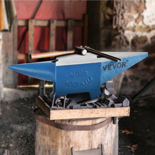 Single Horn Anvil Cast Steel Durable Blacksmith Anvil For Sale With Round  Square Holes Rugged Forg 1