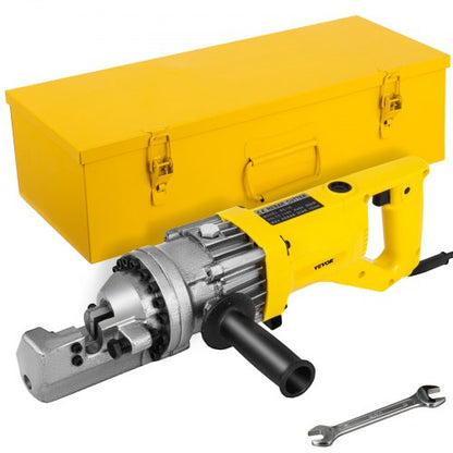 Electric Hydraulic Rebar Cutter, Fast Rebar Cut, Portable & Durable Steel Cutting Machine