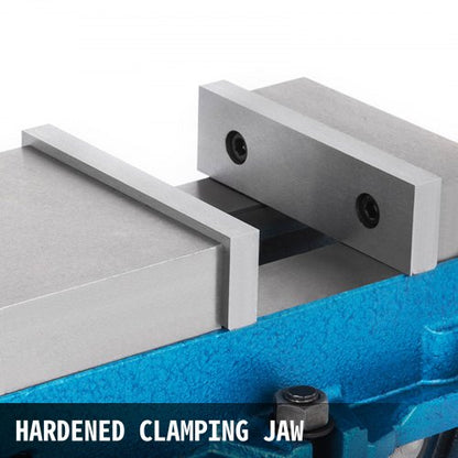 Heavy Duty Milling Vise, High Precision Bench Clamp Vise with 360° Swiveling Base for CNC Milling & Drilling Machines