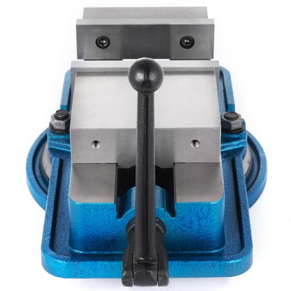 Heavy Duty Milling Vise, High Precision Bench Clamp Vise with 360° Swiveling Base for CNC Milling & Drilling Machines