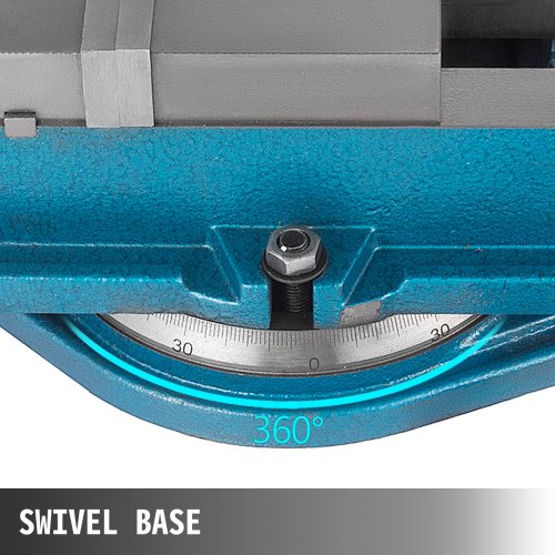 Vise High Precision Bench Clamp Vise With 360 Swiveling Base Ductile Iron Mill Vise For Drilling  M 4