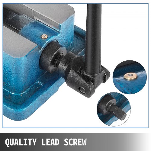 Vise High Precision Bench Clamp Vise With 360 Swiveling Base Ductile Iron Mill Vise For Drilling  M 5