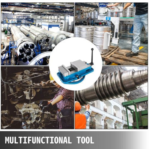 ACCU Lock Down Vise Precision Milling Vice With 360 Swiveling Base Jaw Width CNC Drill Press Vise F 1