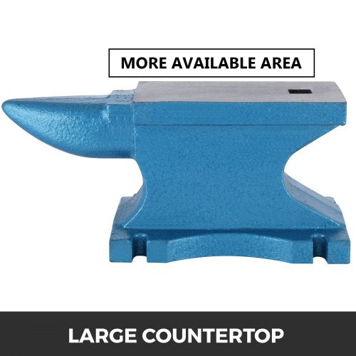 Single Horn Anvil Cast Iron Blacksmith Tool Rugged Round Horn Anvil For Forge Tools And Equipment M 6