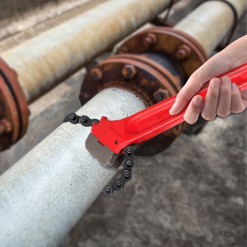 Heavy Duty Chain Wrench Pipe With Chain Oil Filter Wrench For Plumbing  Pipe Repairs 1