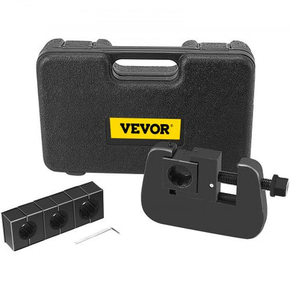 Manual A/C Hose Crimper Kit, Handheld Air Hose Crimper Tool Kit with Dies for Crimping Automotive Air Conditioning