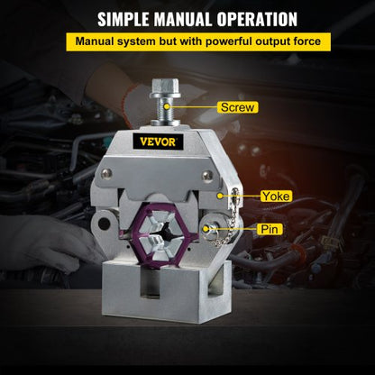 Manually Operated AC Hose Crimper HydraKrimp HeavyDuty Manual AC Hose Crimper Kit For Air Condition 3