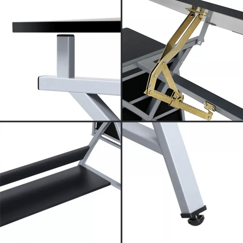 Adjustable Drafting Table With Stool For Art Craft And Drawing Projects 4
