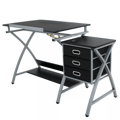 Adjustable Drafting Table with Stool for Art Craft and Drawing Projects