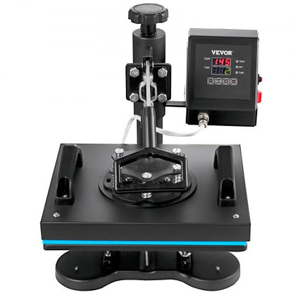 12"x10" Heat Press Machine – Digital Swing-Away Sublimation & Heat Transfer Printing Machine for T-Shirts