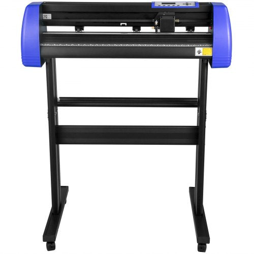 28" Vinyl Plotter Cutter Machine, 720mm Max Paper Feed with Sturdy Floor Stand, Adjustable Force