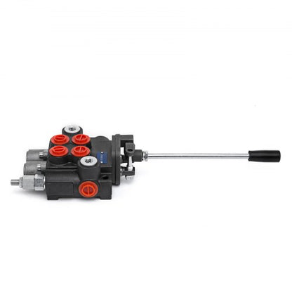 2-Spool 11 GPM Hydraulic Directional Control Valve with Joystick, Double Acting Valve for Tractors & Loaders (3600 PSI)
