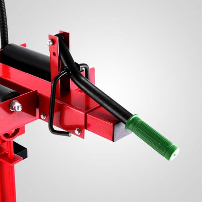 Portable Tire Changer with Adjustable Stand & LED Light, Manual Tire Spreader Tool for Car & Light Truck