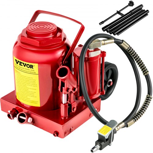 50 Ton Air Hydraulic Bottle Jack Heavy Duty 110200lbs Capacity For Auto Truck  RV Repair 1