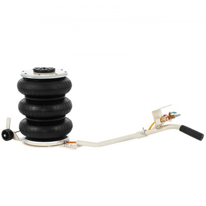 5-Ton Inflatable Car Jack, Pneumatic Air Jack with Long Handle for Garage, Lifting & Repair (11,023 lbs Capacity)