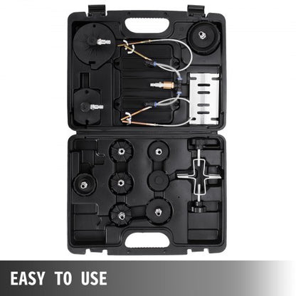 Pneumatic Air Pressure Bleeder Tool Kit, Professional Brake Bleeding System for Garage Workshop Mechanics