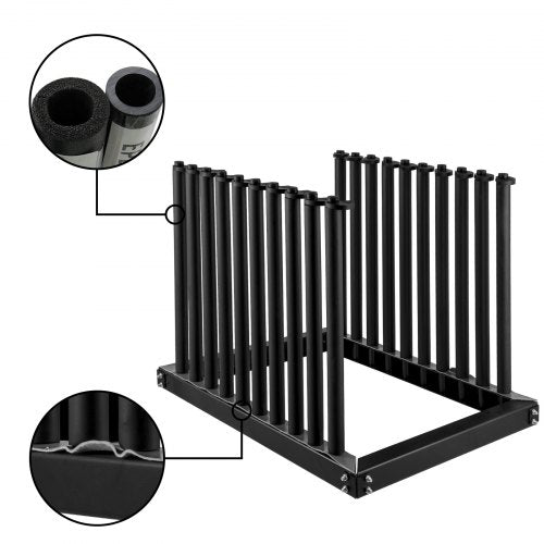 Windshield Truck Rack Steel Lite Auto Glass Holder With PVC Rubber Protection  Foam Pads Glass Rack 4