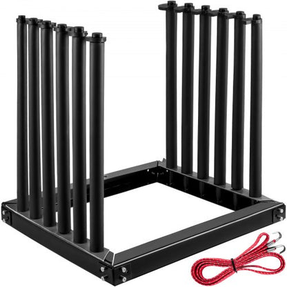 Windshield Rack Lite, Heavy-Duty Steel Windshield Truck Rack with PVC Pad & Foam Padding, Height Glass Rack