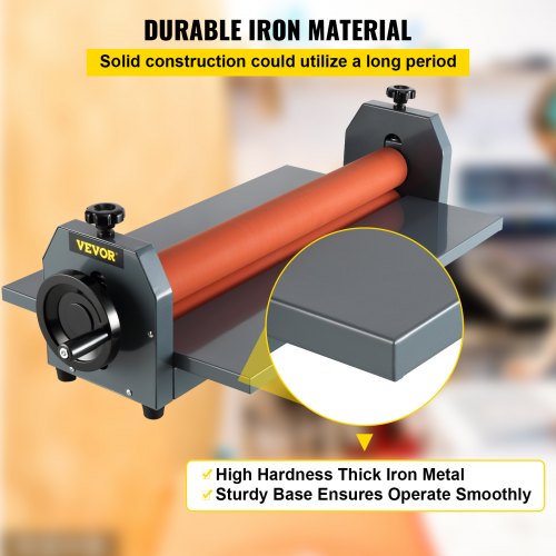 39 Manual Cold Roll Laminator Machine 10mm Vinyl Photo Film Hand Crank Pressure Laminator For Profe 3