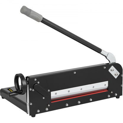 Heavy Duty Paper Cutter 300 Sheet Capacity 45HRC Hardness Guillotine Trimmer With Metal Base For Of 8