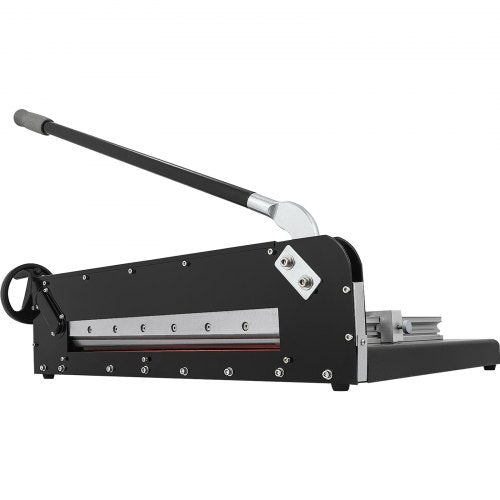 Heavy Duty Paper Cutter 300 Sheet Capacity 45HRC Hardness Guillotine Trimmer With Metal Base For Of 10