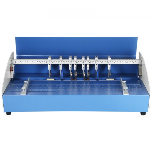 21 Inch Paper Creasing Scoring Machine, 3-in-1 Heavy Duty Metal Electric Perforator for Professional Use